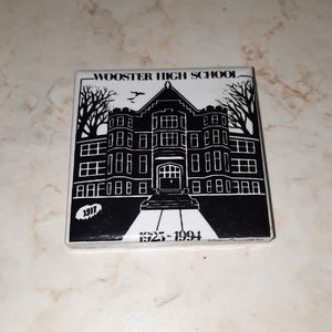 WOOSTER HIGH SCHOOL Ceramic Tile Fridge Magnet Kathy Garrett
